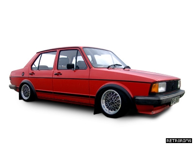 VW Mk1 Jetta with Exip Alloy Wheels Image